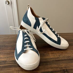 Laiik Artimus‎ Sneakers Women’s Size 12 42 White Handmade In Greece